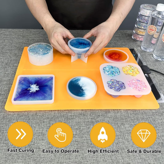 Resin Heating Mat Kit Fast Curing Epoxy Resin Machine