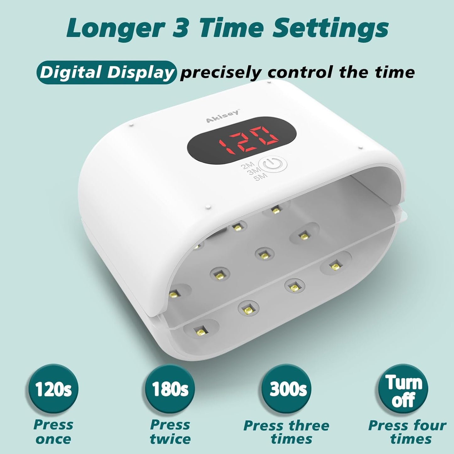 36W 2-Sided UV Resin Light 3 Adjustable Time Setting