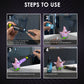 Akisey UV Resin Kit with Rechargeable UV Flashlight