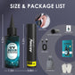 UV Resin Kit with Light | 50g UV Resin with Rechargeable 395NM UV Flashlight | Fast Curing in Seconds | for Bonding Jewelry, Plastic, Glass Repair, w/Mat, Gloves, Storage Bag